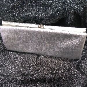 Elegant Silver Clutch